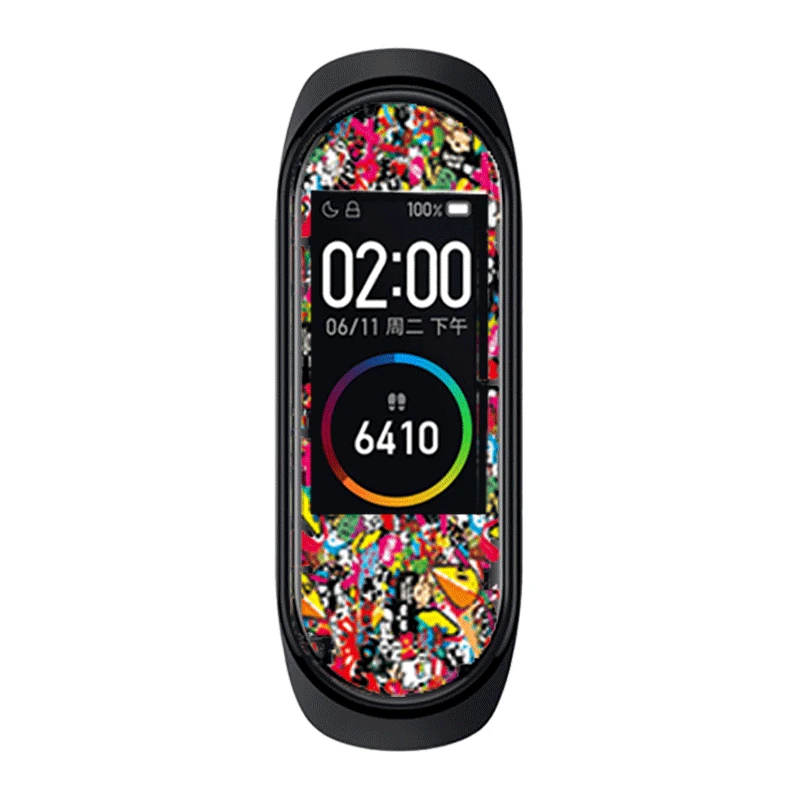 Для Xiaomi Mi Band 4 защитная пленка для экрана для Xiaomi Mi Band 4 аксессуары для смарт-браслета полноэкранная проницаемая пленка - Цвет: 36