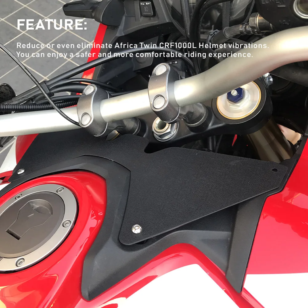 CRF1000L мотоцикл Forkshield верхний дефлектор для- Honda CRF 1000L CRF 1000 L Африка двойной-уменьшить вибрацию