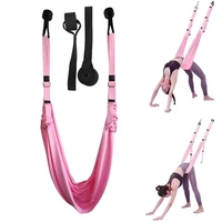 aerial swing rope breathable beginner friendly resistance band leg splits practic elastic stretch band for yoga lover swing rope