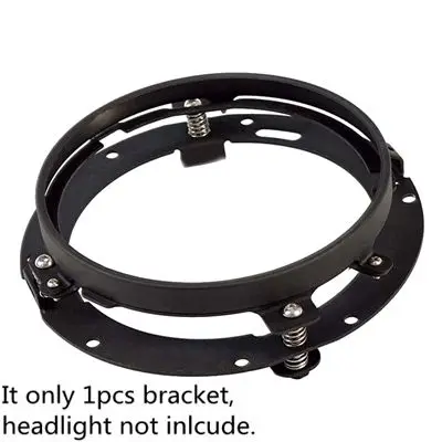 Only 1pcs Bracket Yait 1 шт. светодиодный светильник на голову s " 7 дюймов круглый светильник для вождения мотоцикла для мотоцикла Touring Electra Glide - Цвет: Only 1pcs Bracket