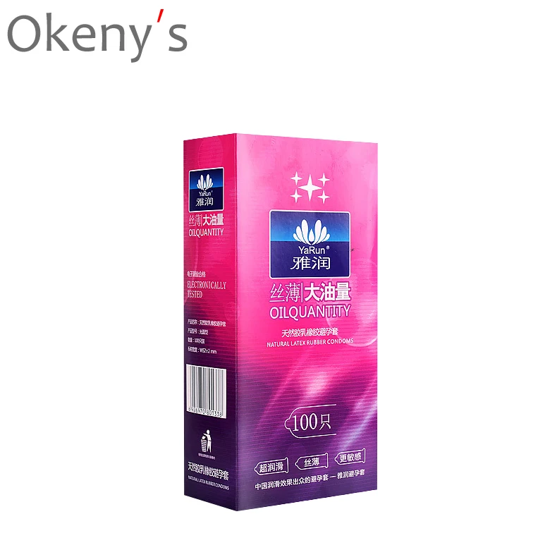 Презервативы с большим маслом ультратонкие презервативы задержкой 100 шт.