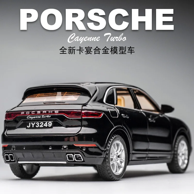 Новый 1:32 Porsche Cayenne Turbo Модель автомобиля брелок для автомобильных ключей литьем