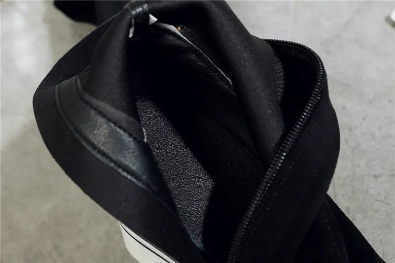 FEDONAS Winter Platform Boots Warm Flock Women Over The Knee High Boots Party Night Club Shoes Woman Wedges Long Boots