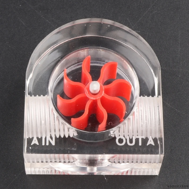 Акриловый расходомер G1/4 резьба система водяного охлаждения фильтр охлаждающей