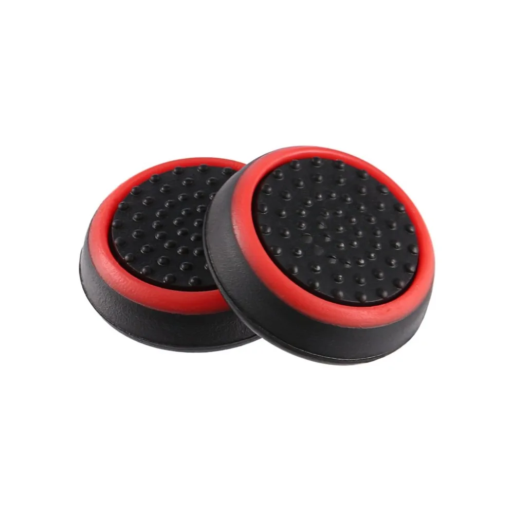 2 шт. силиконовые аналоговые ручки для джойстика Playstation 4 PS4 Pro Slim PS3 геймпад Thumbstick Cap