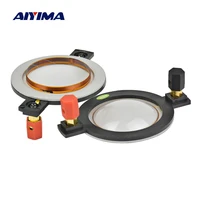 aiyima 2pcs portable audio tweeter speaker 44 core titanium films treble voice coil diy speakers accessories