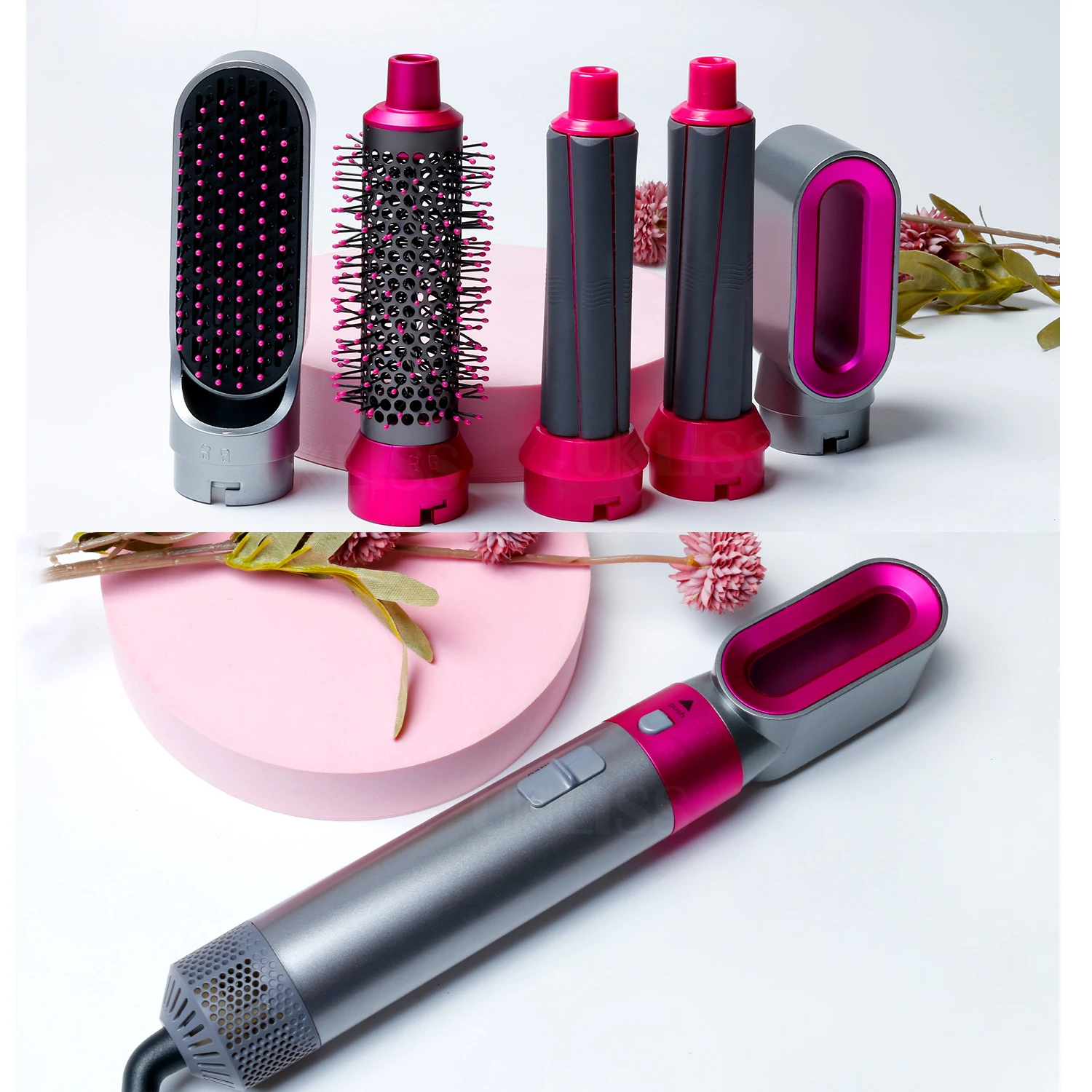 

Одношаговое устройство для завивки волос, расческа для завивки волос