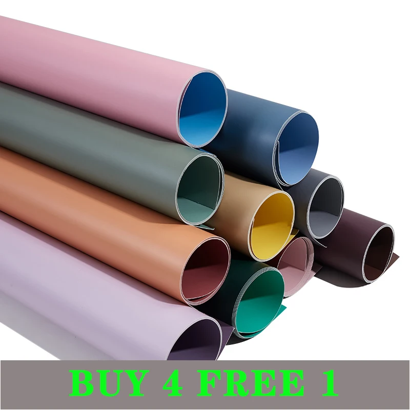 Фон для фотосъемки с изображением Бумага 2 сторонний зеленый Экран фон студийной