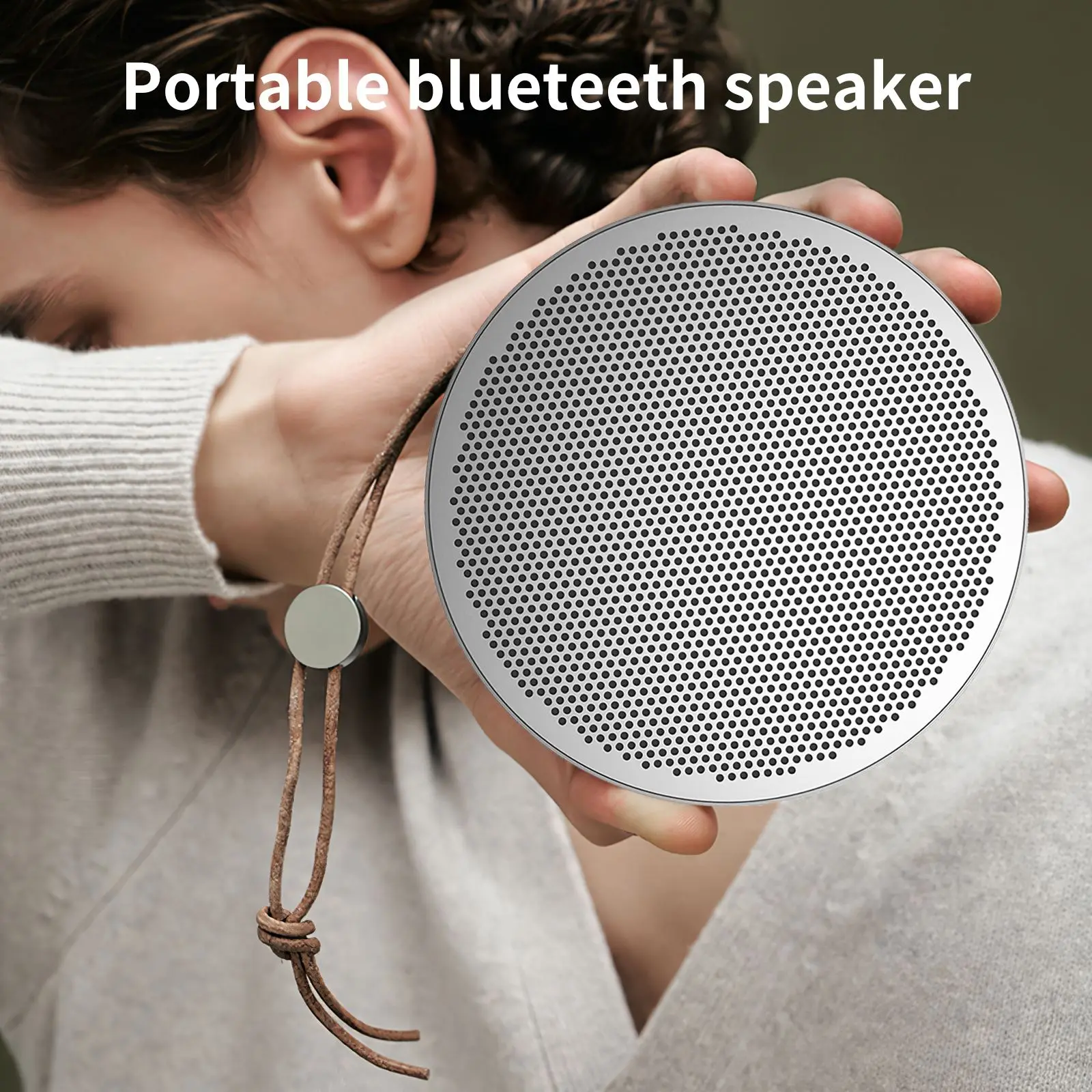 

Portable Sound Outdoor Speaker Waterproof Subwoofer Call Noise Reduction Microphone Travel Speaker Wireless Bluetooth Speaker