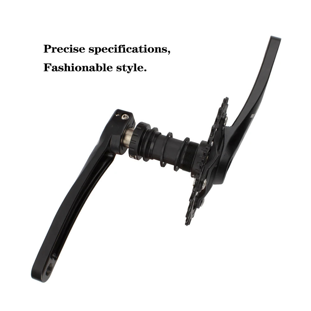 Велосипедный Кривошип 104BCD горного велосипеда с нижним кронштейном 170 мм черный