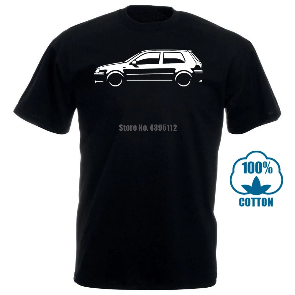 Футболка Golf Gti Mk4 вдохновленная 3Dr на выбор 6 цветов (S Xxxl) летняя новая модная с