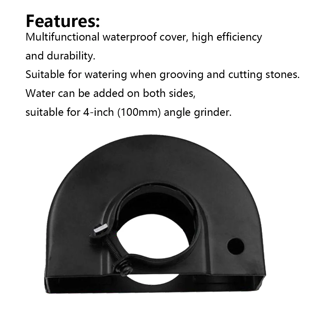

1 Pcs Quality Slotting Machine Dustproof Safety Cover Suitable For 4" (100mm) Angle Grinders Angle Grinder Guard Protector Kit