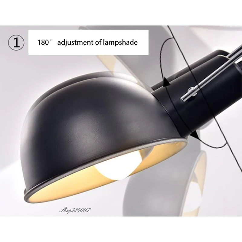 Постмодернистский настенный светильник промышленный бра для гостиной спальни
