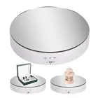 Электрический поворотный стол с регулируемой скоростью и интеллектуальной зарядкой, вращающийся на 360 градусов, витрина для ювелирных изделий, дисплей для часов