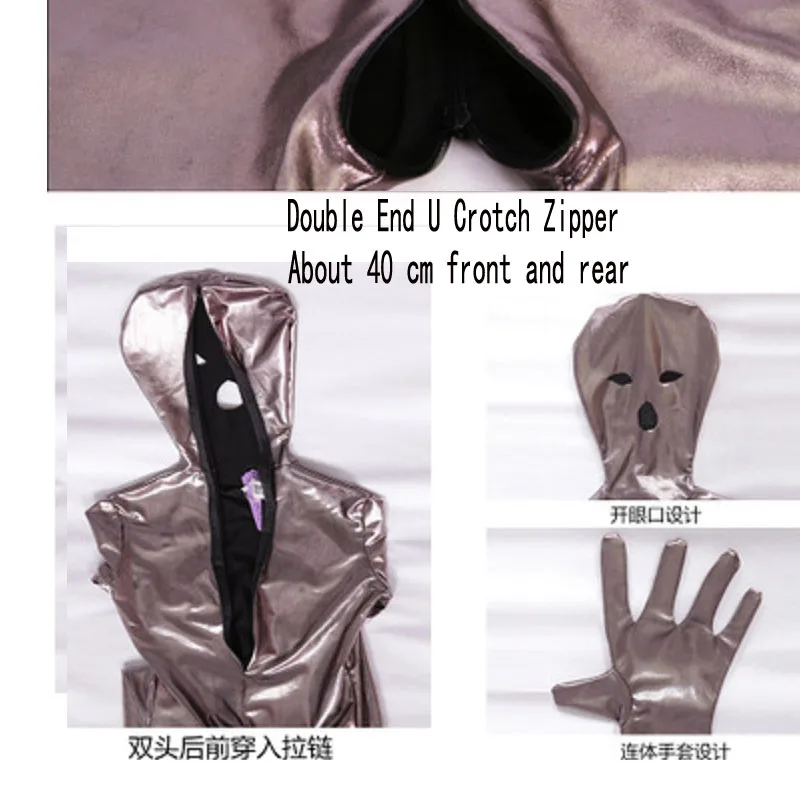 Женские колготки с покрытием всего тела Корректирующее белье на молнии открытой