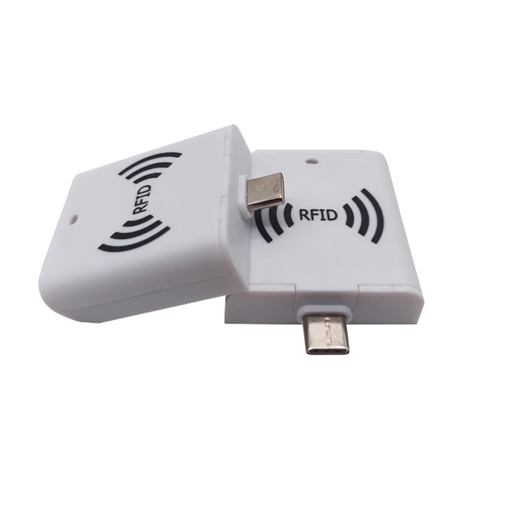 ID 125 кГц/IC 13 56 МГц ISO14443A HF компактный RFID OTG Android телефон USB Type-c Интерфейс портативный