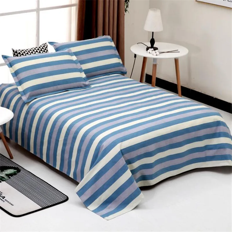 

Bed Sheet+2Pcs Pillow Cases 2019 Decor Home Textile Bedding Coverlet Flat Sheet Flower Bed Cover Bed Sheet Soft Warm Bed sheets