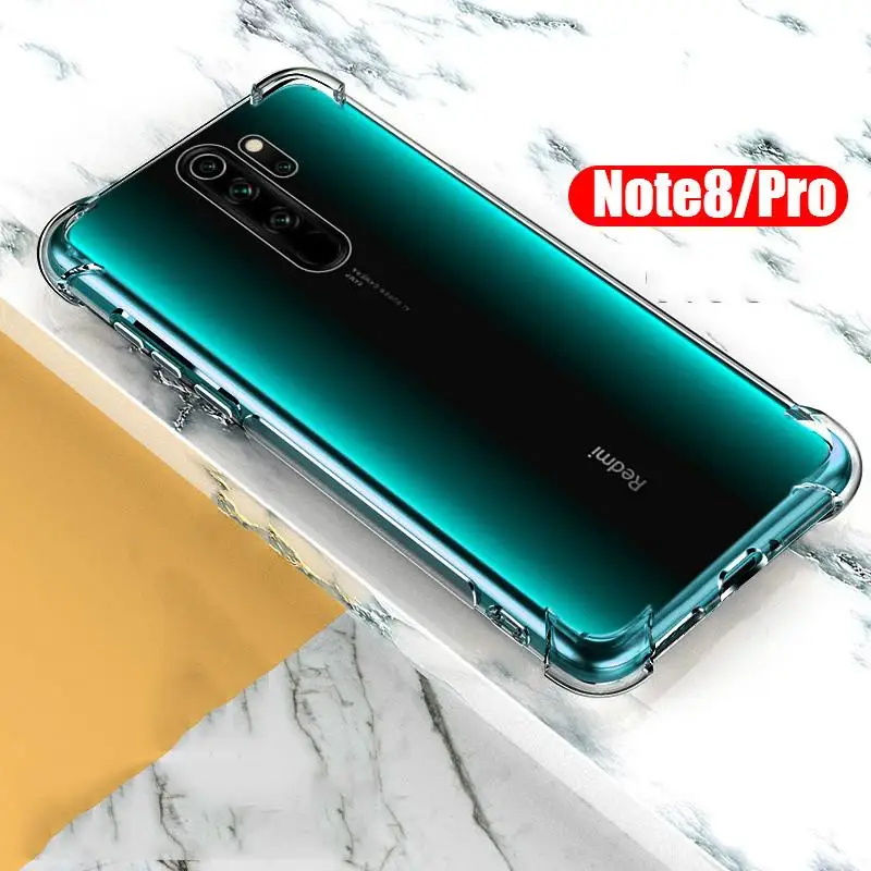 Прозрачный Силикон ТПЭ чехол для Xiao mi Red mi Note8 Pro mi A2 A3 Lite 9T Pro Red mi 5Plus 6A 7A K20 Note 8 7 6 5 Pro прозрачный чехол