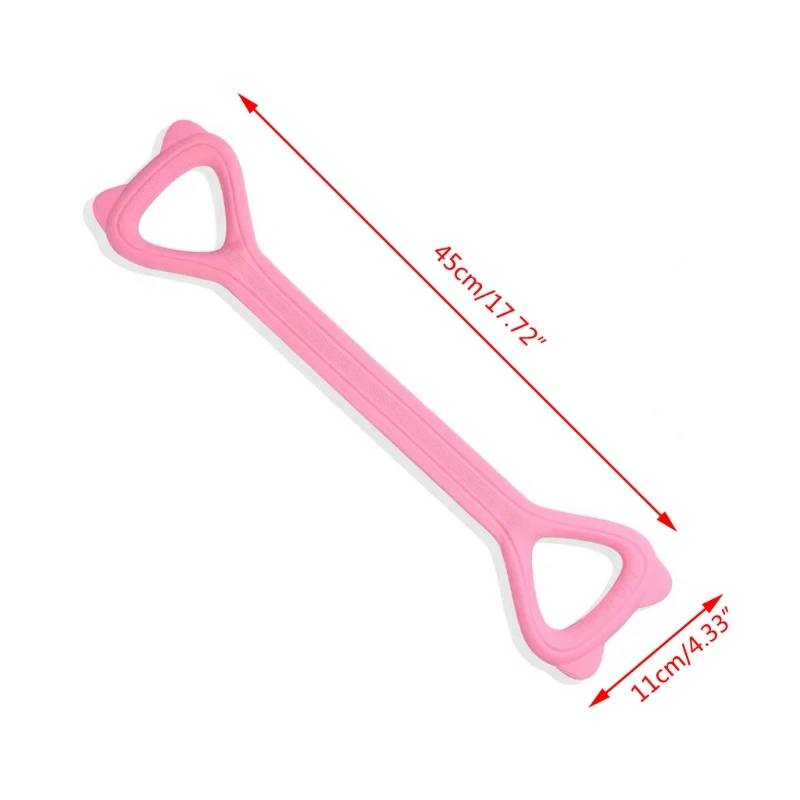 

Workout Pull Rope Tension Strap Resistance Belt Body Stretch Silicone Yoga Band