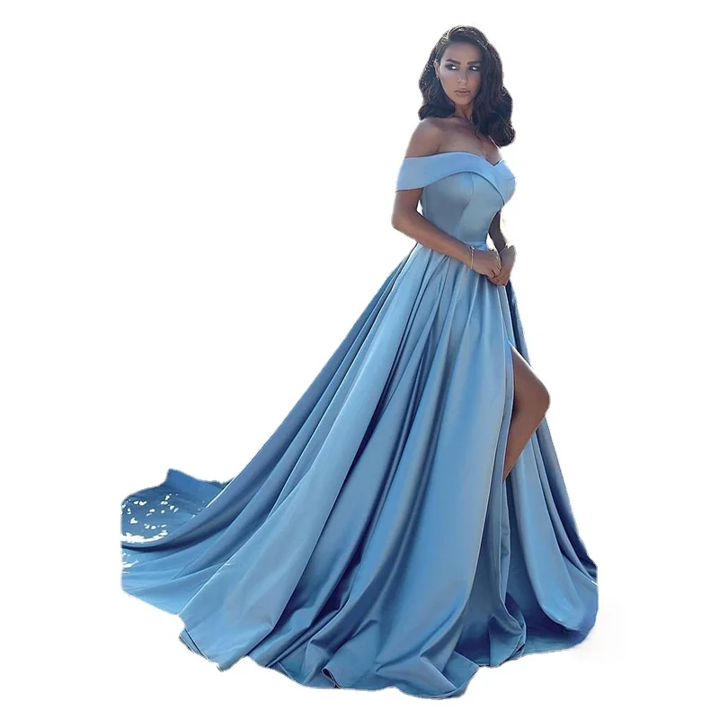 

2021 Ladies Elegant Party Night Skirt Casual Ladies Show-Off High Waist Long Separated Skirt