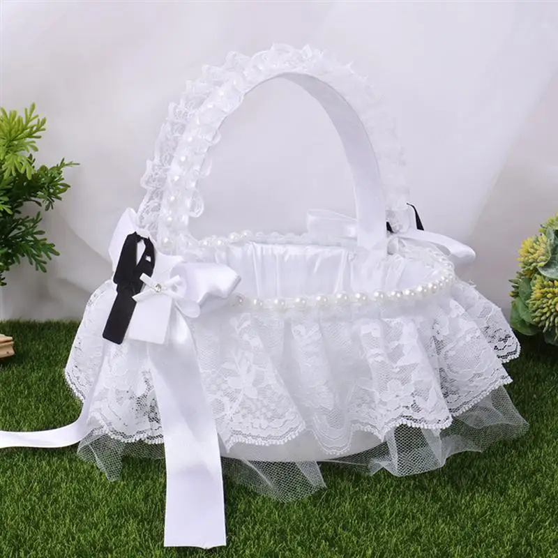 Свадебное платье подружки невесты маленькая Цветочная корзина для девочек