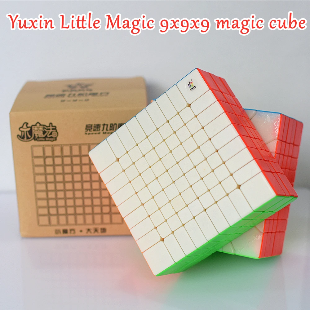 Магический куб Yuxin Little Magic 9x9x9 скоростной Куб 9x9x9x9 кубики puuzle для соревнований