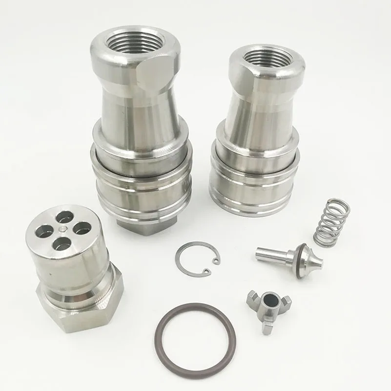 Трубные фитинги KZF близкого типа пневматическая и гидравлическая быстрая муфта