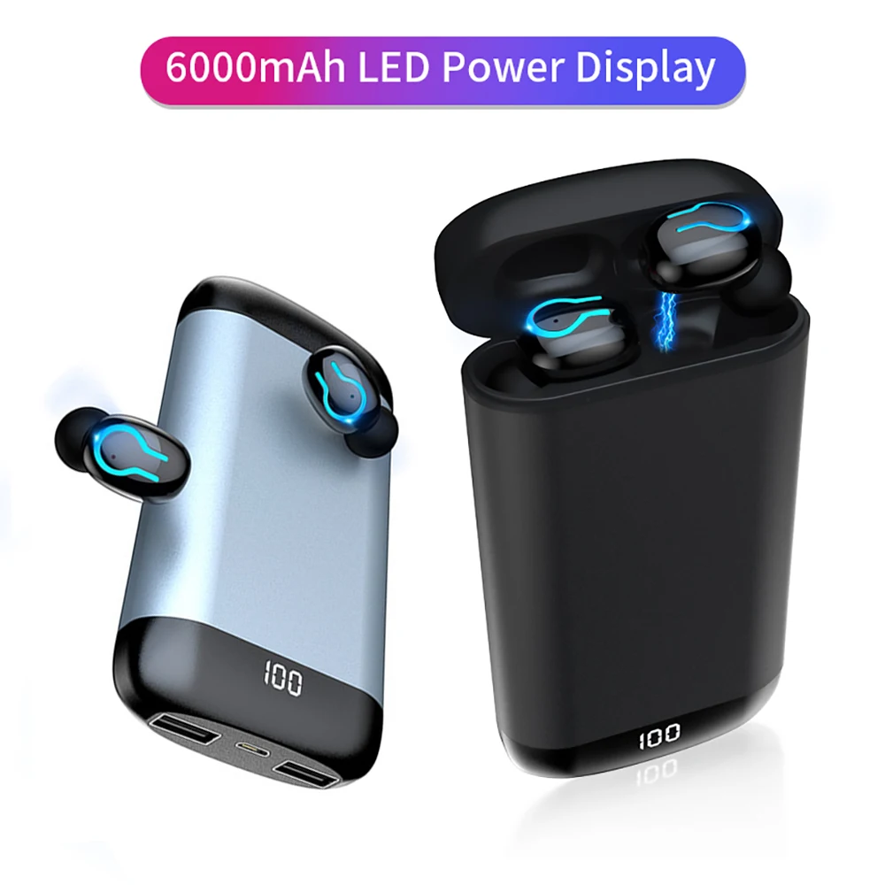 Оригинальный HBQ Q66 Беспроводной наушники Bluetooth 5 0 IPX5 Водонепроницаемая гарнитура