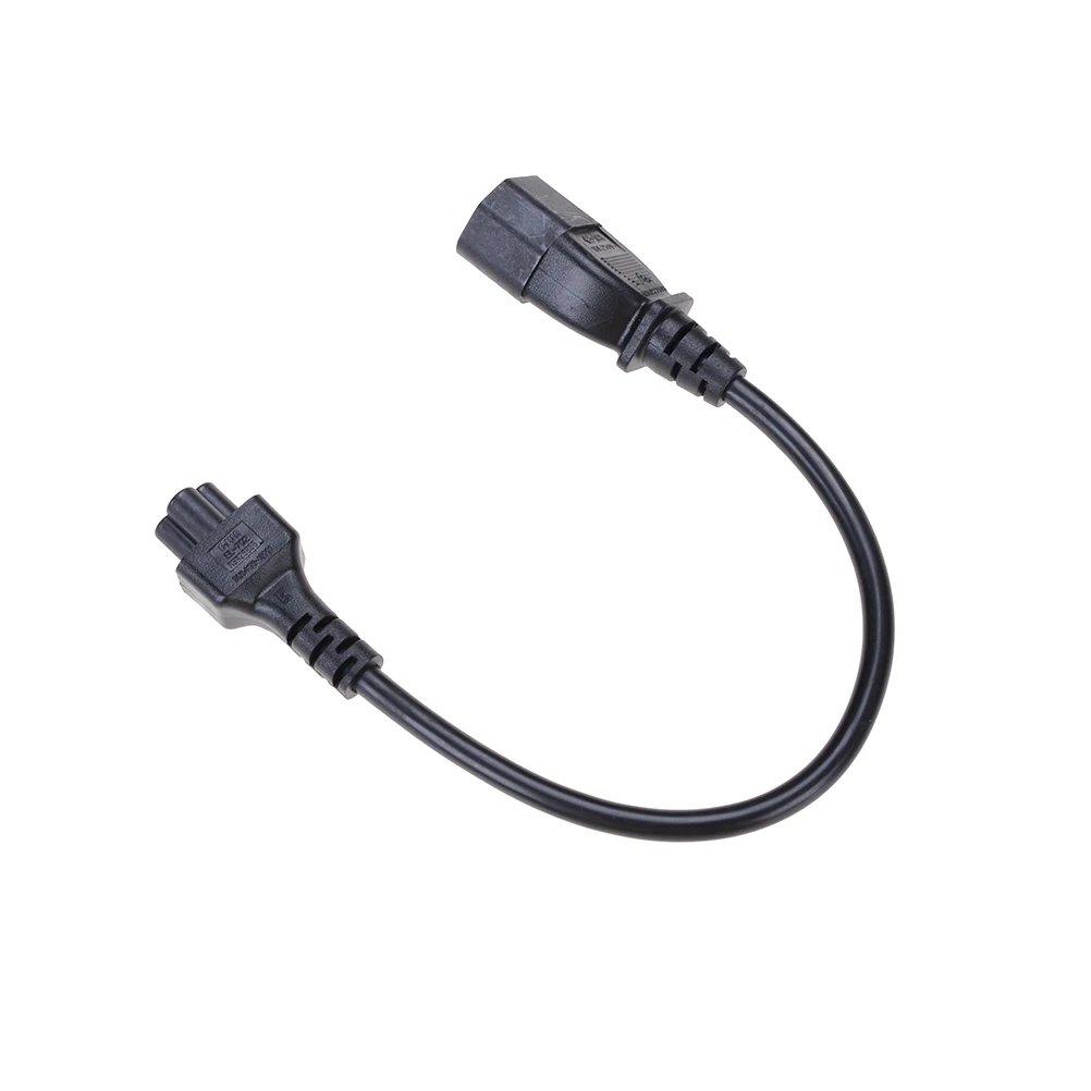 HUXUAN 20 см IEC 320 C14 штекер для C5 Женский Кабель адаптер 3 Pin Micky PDU UPS шнур