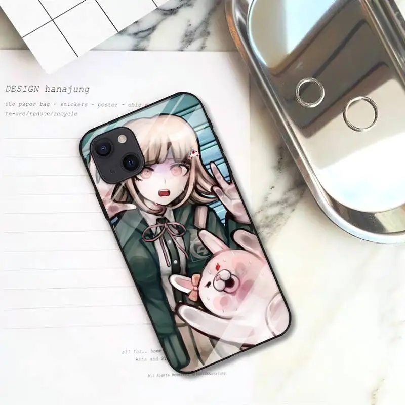 Чехол для телефона RUICHI Chiaki Nanami Danganronpa с рисунком аниме iPhone 11 12 Mini 13 Pro XS Max X 8 7 6s Plus 5 SE