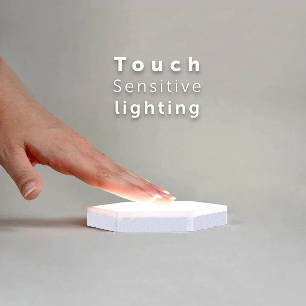 Quantum светильник сенсорный Сенсор ночной Светильник s светодиодный шестиугольник