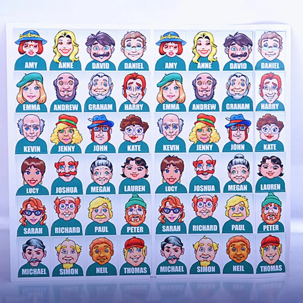 Classic Board Game Mini Cartoon Guessing CharacterGame Parent-child Interactive Educational Toy Family Party Games | Игрушки и хобби