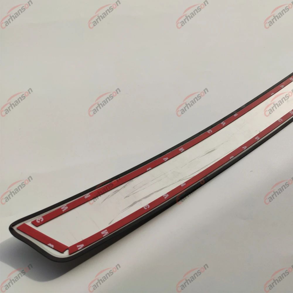 Автомобильный Стайлинг Нержавеющая сталь Крышка Авто Задний бампер протектор