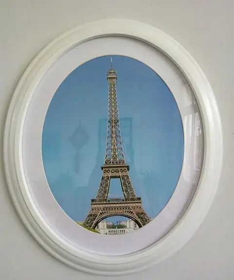 Овальная настенная фоторамка 10 дюймов декоративная для гостиной|hanging photo frame|picture