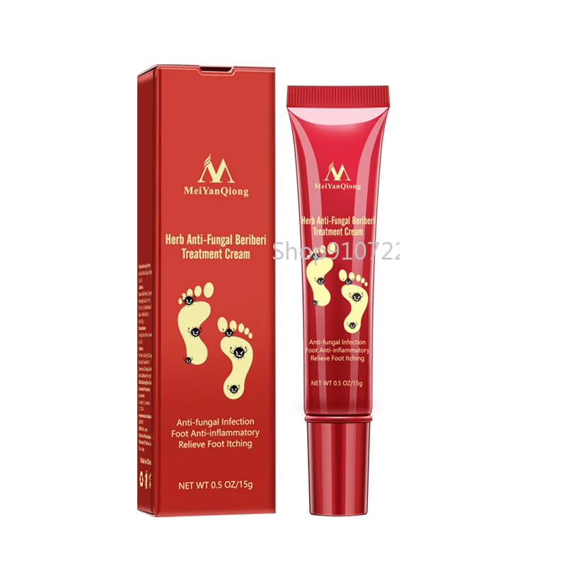 

Herbal Effective Foot Treatment Anti Fungal Infection Onychomycosis Paronychia Toe Fungus Treatment Feet Repair Cream Foot Care