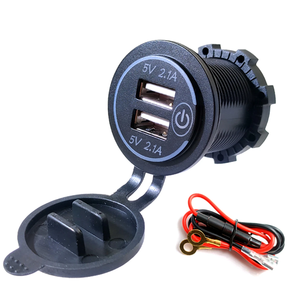 Зарядное устройство с двумя USB портами 4 2 А|Кабели адаптеры и разъемы| |