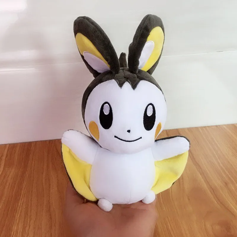 Игра мультфильм Покемон Emolga плюшевые игрушки куклы 25 см милые детские