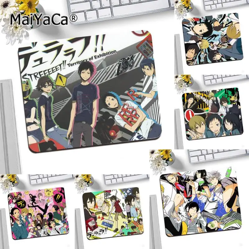 

Японский игровой коврик для мыши Аниме DuRaRaRa для ноутбука, Настольный коврик для мыши, игровой маленький коврик для мыши, коврик для клавиату...