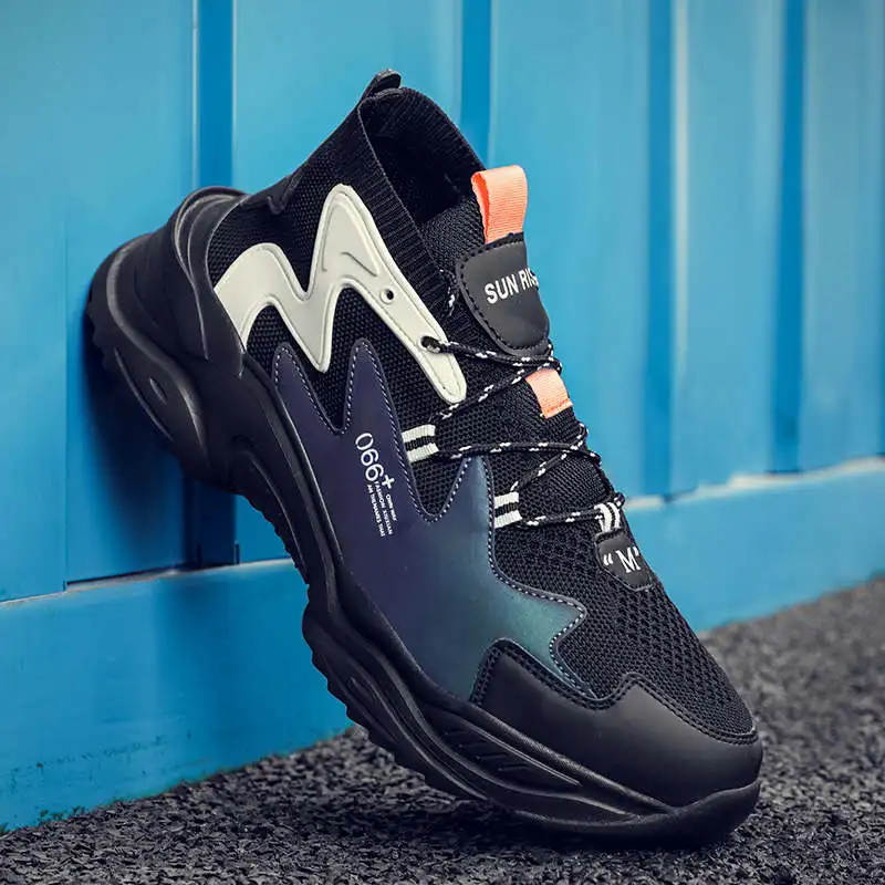 

Мужские кроссовки для бега, роскошная спортивная обувь, увеличивающие рост, кроссовки-носки, самые популярные Стильные кроссовки, спортивн...