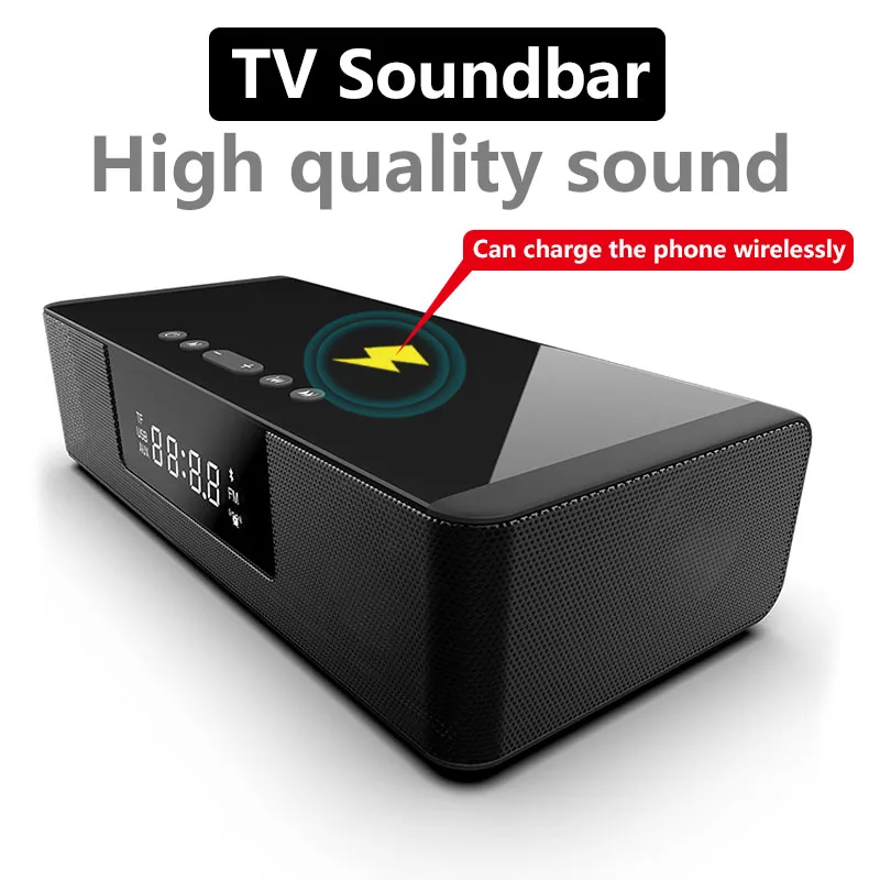 

20W High Power Wireless Bluetooth Speakers for Computer TV Column Soundbar Subwoofer Home theater Acoustic Music Center FM Radio