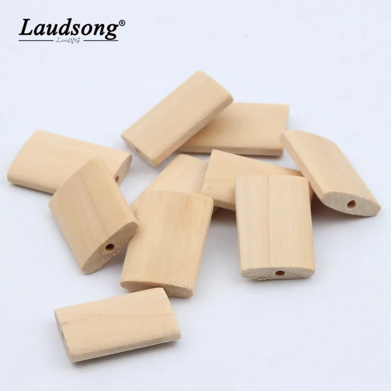 50 шт. прямоугольные деревянные бусины|Бусины| |