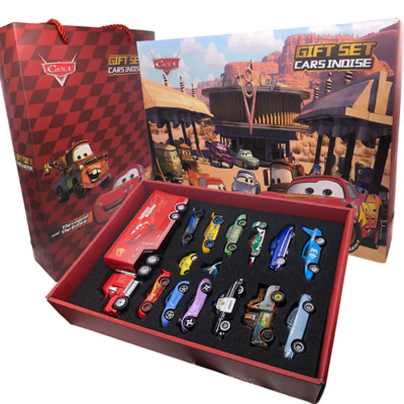 Disney Pixar Cars 3 металлическая литая модель автомобиля игрушечный подарочный набор