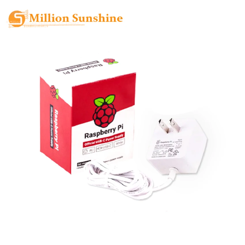 Raspberry Pi 15.3W USB-C Power Supply The official and recommended power supply for 4 RPRI193 | Компьютеры и офис