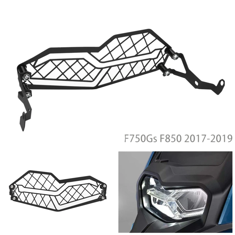 Для BMW F850GS F850 F750 GS F750GS F 750 2018-2019 мотоциклетная фара защитная решетка гриль крышка