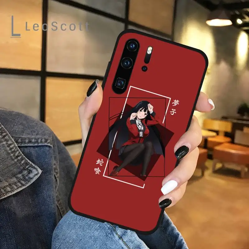 

Crazy Excitement Manga Kakegurui Phone Case For Huawei honor Mate P 9 10 20 30 40 Pro 10i 7 8 a x Lite nova 5t