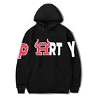 2021 красные толстовки с принтом в стиле ретро, брюки холла, мужские и женские повседневные толстовки с капюшоном, теплый пуловер с принтом в стиле Харадзюку