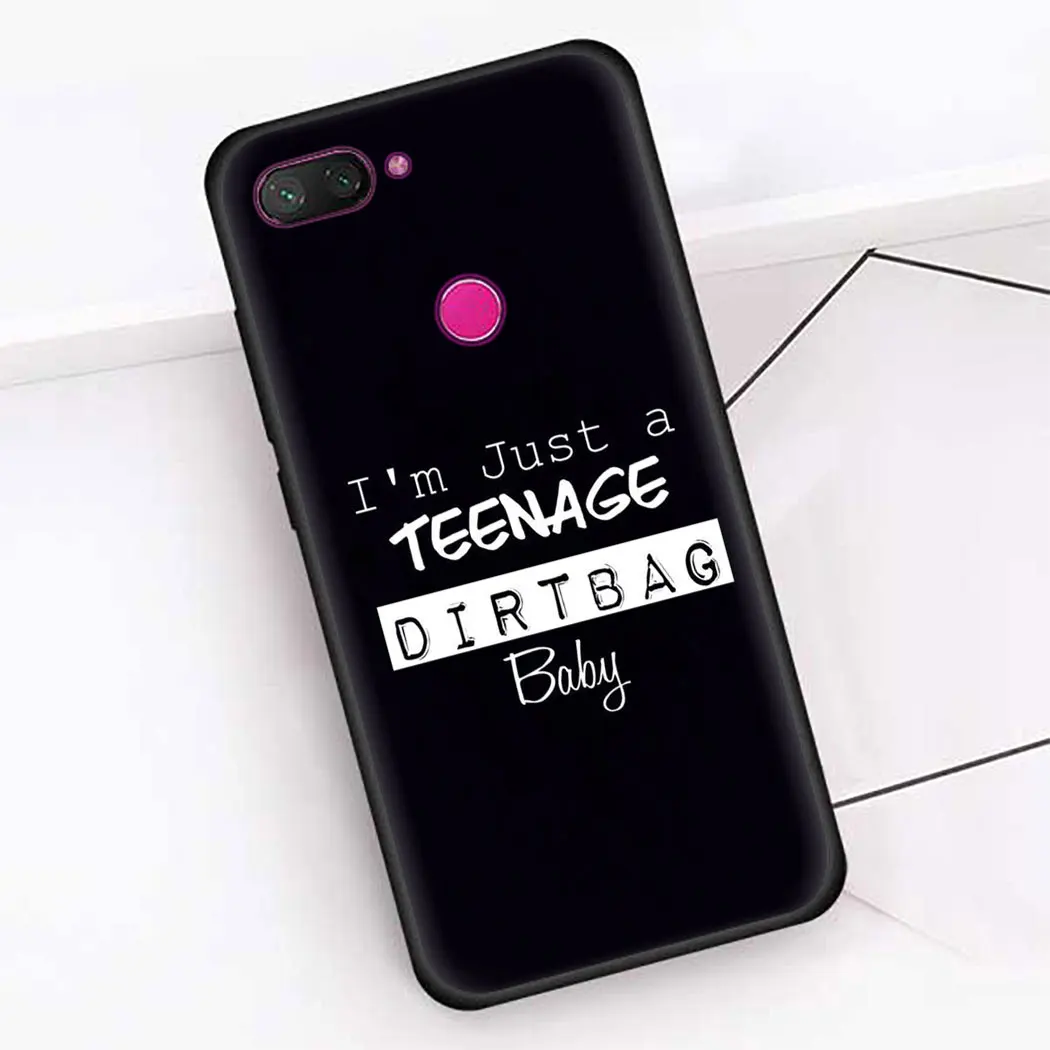 Soft silicone Cover for Redmi Note 5 6 7 8 Pro 5A 8T Prime 4X K30 Poco X2 Black Phone Case One Direction | Мобильные телефоны и