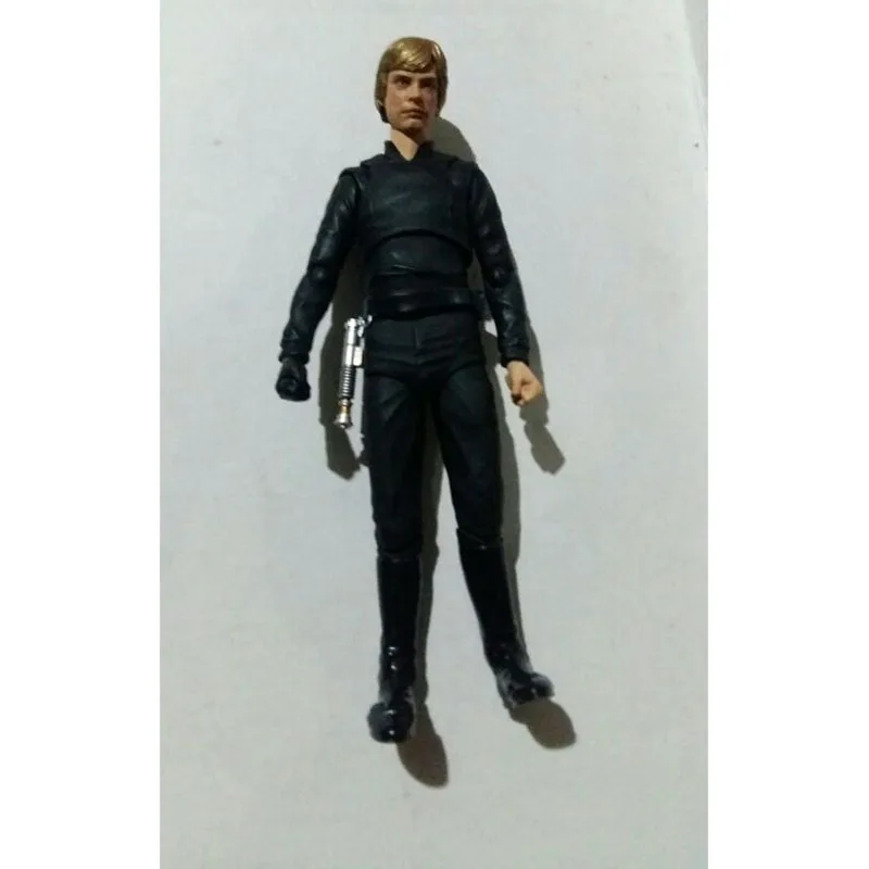 Bandai Звездные войны Люк Скайуокер аниме экшн и игрушки Фигурки Модели для детей |