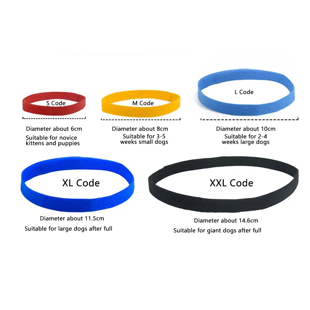 12 шт набор щенок новорожденные животные определить воротники регулируемый