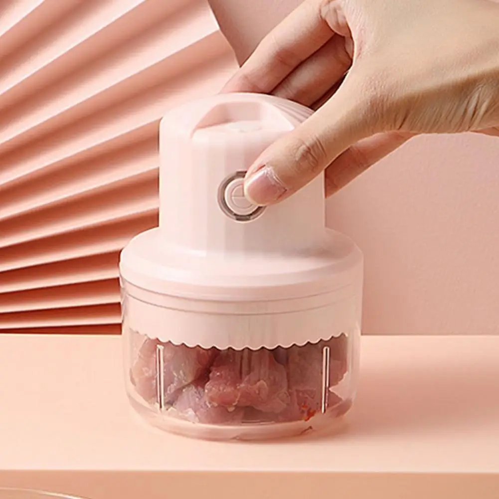 

HOT SALES!!! Garlic Chopper Rechargeable Portable Mini Electric Food Chopper for Vegetables